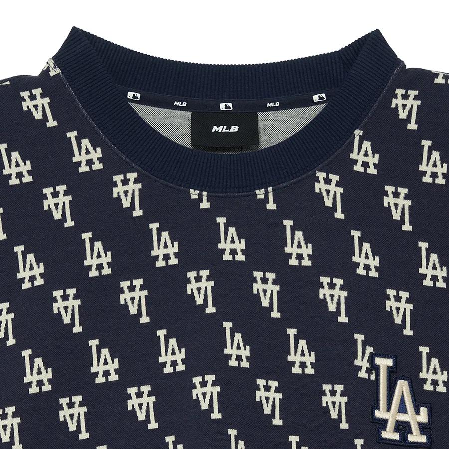 MLB All Over Print Pullover Hoodie Unisex Hoodies Dark-Blue 3AMTM0334-07NYD