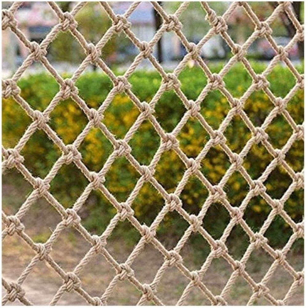 Pflanzen und Obst schützen Kletterpflanzen Stütznetz Kletternetz Wiederverwendbares Hanfgeflecht Outdoor-Ausrüstung Schädlingsbekämpfungsmittel