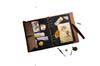 Adhesive PU Surface Photo Album DIY Scrapbooking Photo Albums Couple Baby Growth Commemorative Album Home Decor