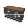 In-Stock Black Walnut 6-Watch Automatic Winder - 2 Sets of 3-Watch Electric Mechanical Winders.