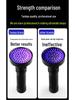 Tanbao 100 LED UV Flashlight - Purple Light for UV Detection, Anti-Counterfeit, Scorpion Finding, and Disinfection.