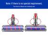 Compatible Dyson Vacuum Floor Brush Head for V6, V8, V10 - Electric Suction for Carpet and Hard Floors.