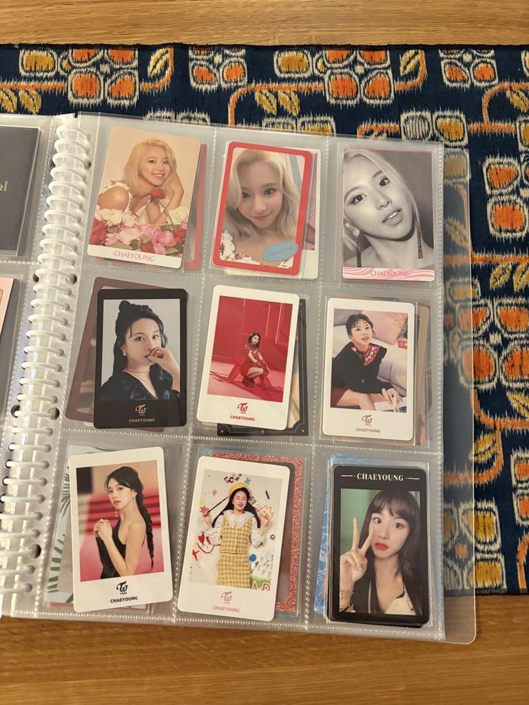 [USED] TWICE Chaeyoung trading card file