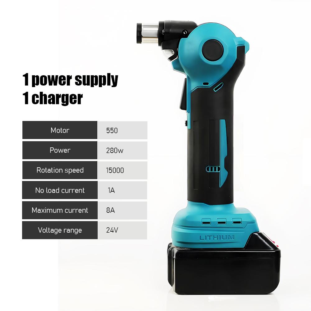 Electric Nail Hammer Woodworking Lithium-ion Cordless Nail Gun Portable Screwdriver Machine Household 24V Electric Nail Gun