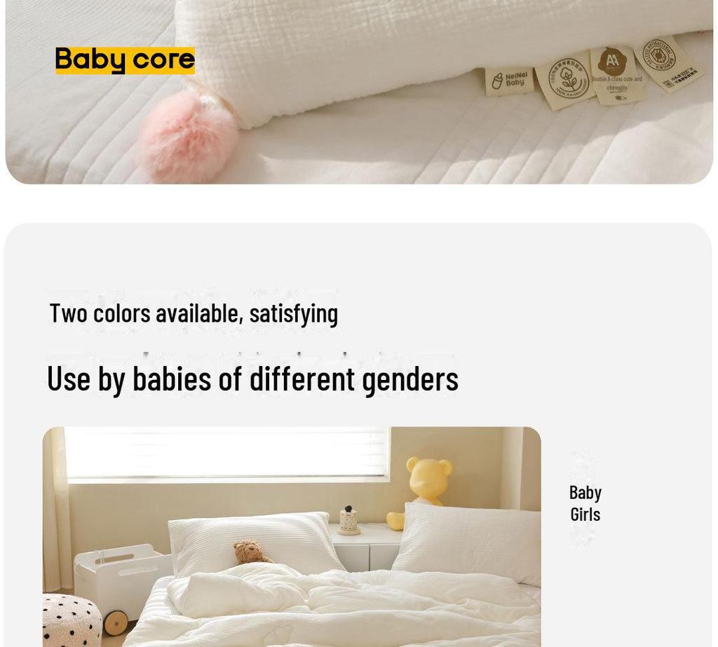 Class A Cotton Double-Layer Quilted Blanket for All Seasons - Lightweight Baby Quilt for Summer, Cozy for Spring/Autumn, Warm Winter Comforter