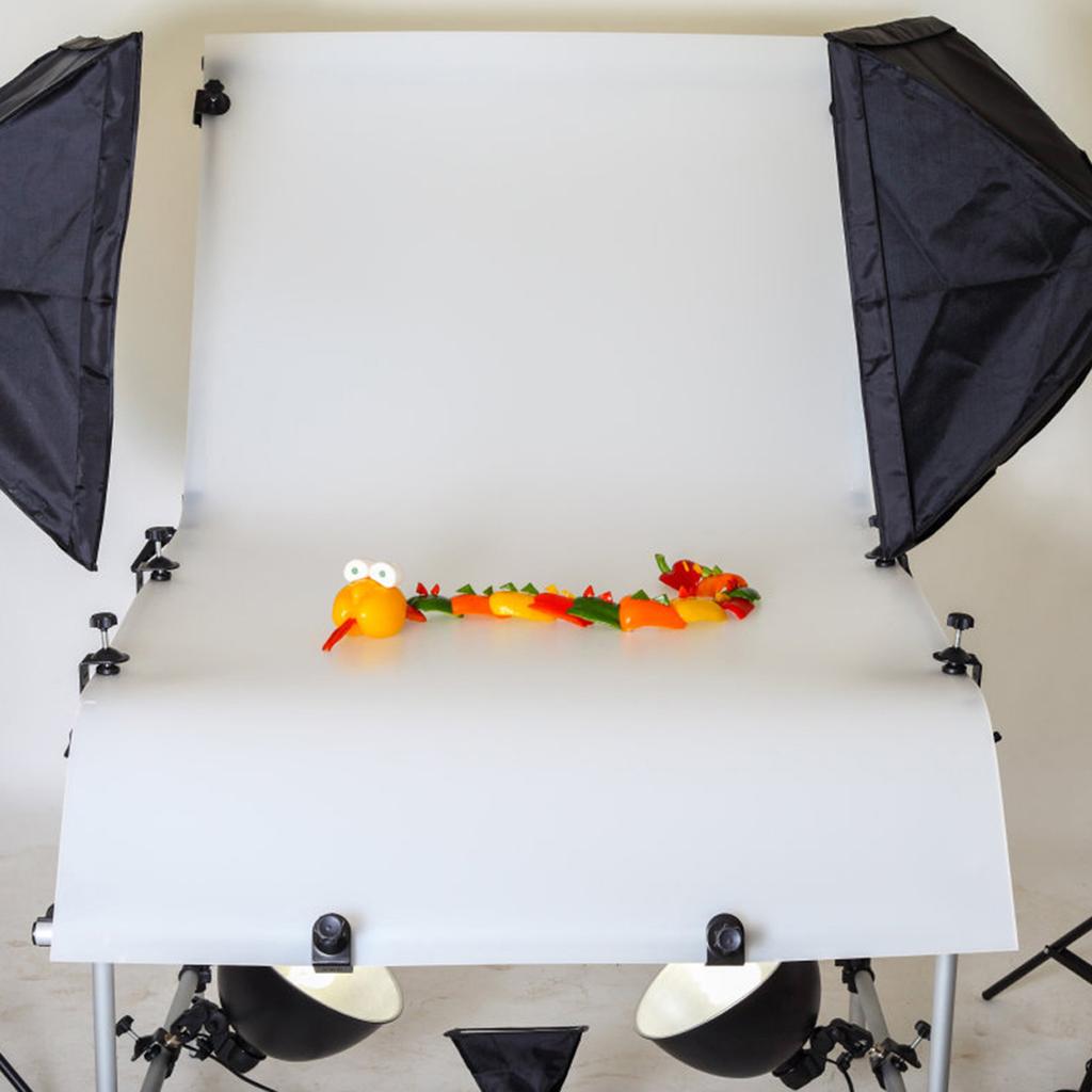 Frosted PVC Background Plate Photography Photograph Shooting Backdrop Board Accessory 120x60cm