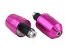 POSH FAITH Ultra Heavyweight Handlebar Type Fits Inner Made In Ends, 2, Universal, 14-19mm Diameter, Pink, Japan, 033279-32-10