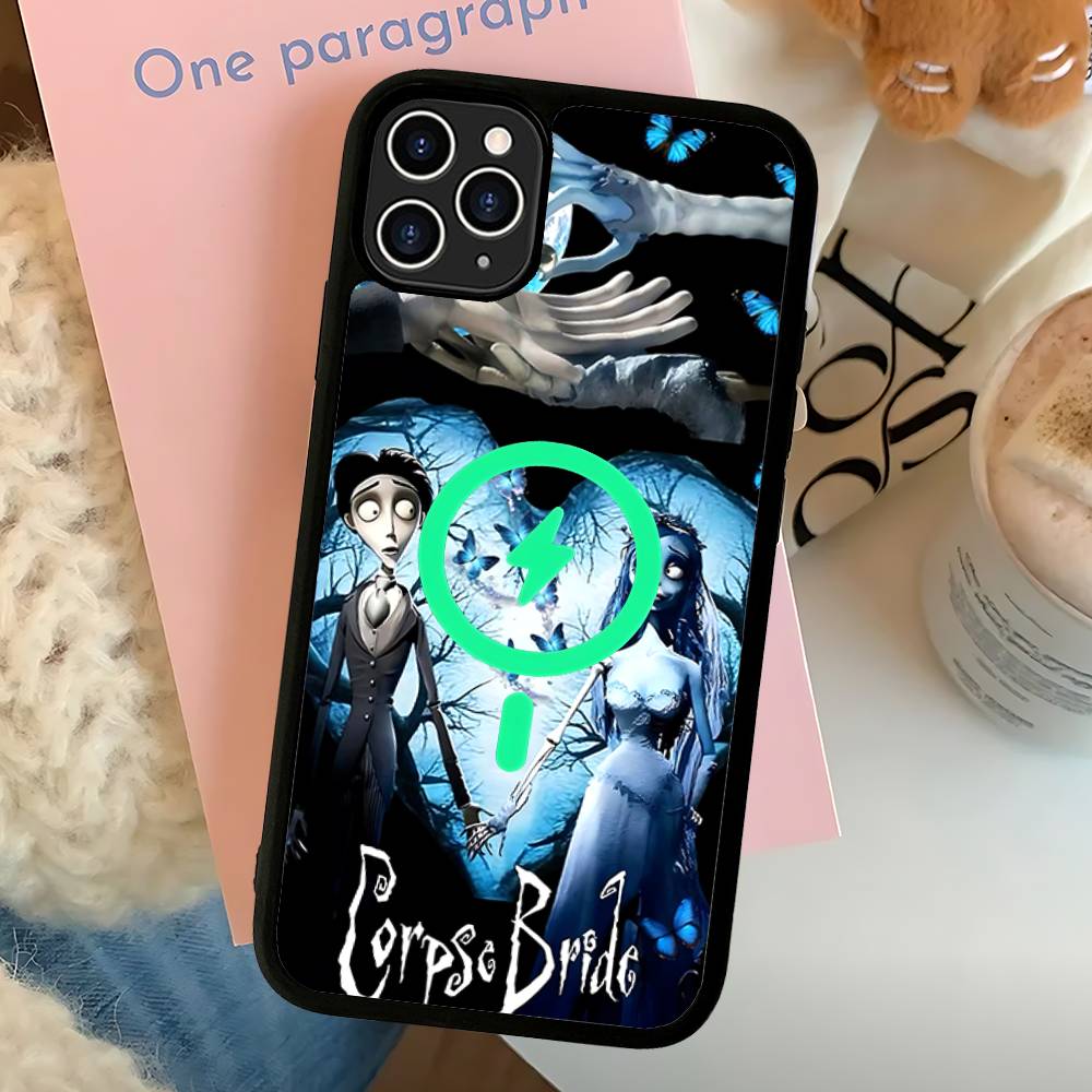 

C-Corpse B-BrideS Phone Case For IPhone 13 14 15 11 12 16 17 Pro Max Plus For Magsafe Magnetic Shell iPhone 12