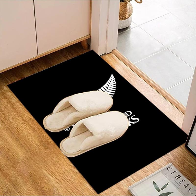 Englang Rugby Rose Emblem Rug Office Floor Mat - Machine Washable for Bedroom, bedroom, livingroom, Room Decor Fan Gifts Christmas