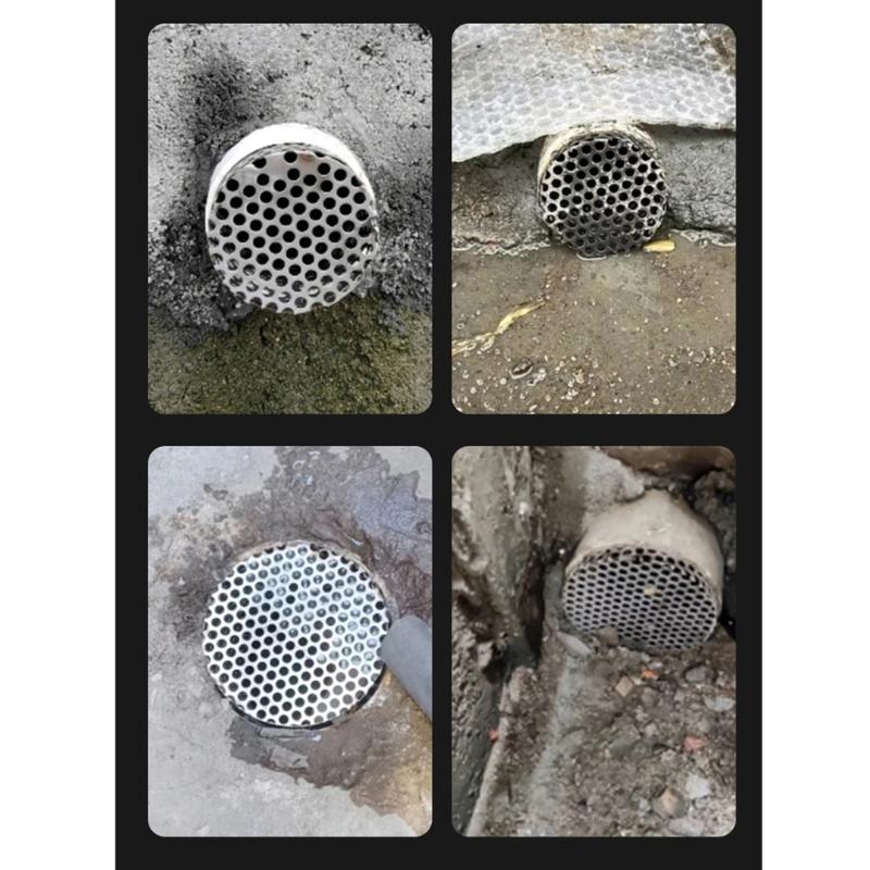 Durable Leaf Catcher For Gutters Downpipes Grid Steel Construction Prevents Clogs And Rodents Entry Wide Applications