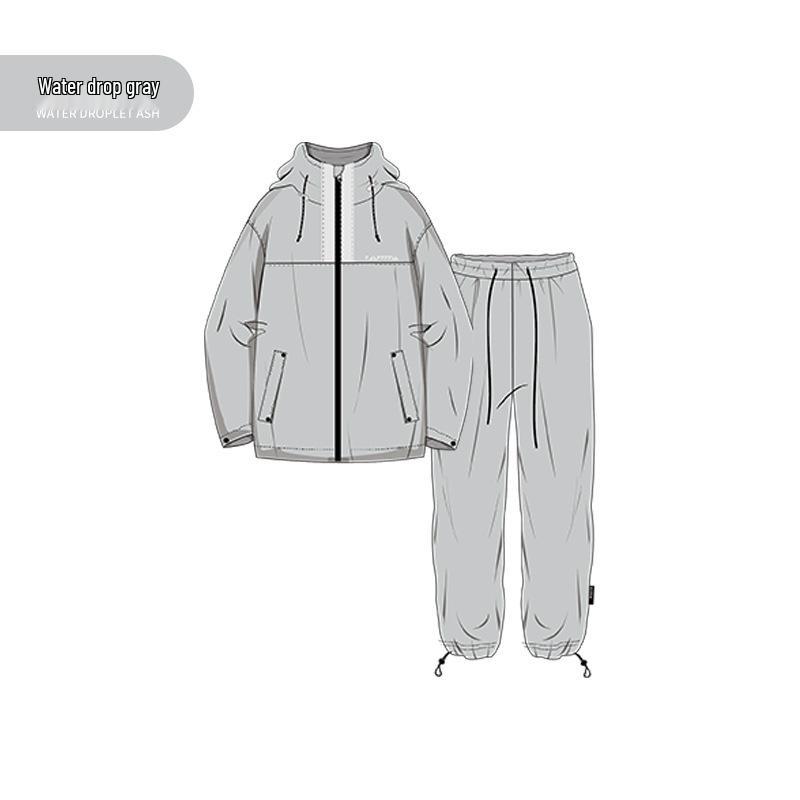 

Full-Body Waterproof Motorcycle Rain Suit with Split Riding Design – Includes Raincoat and Pants XL