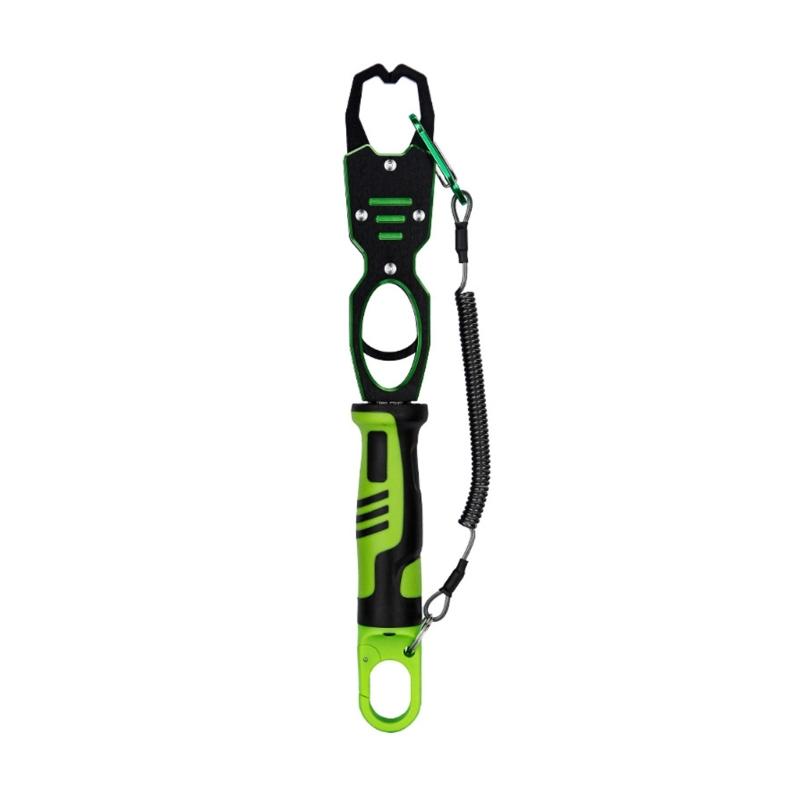 Green Fish Grip Scale Tool Portables Fishing Controllers Fishing Lip Grip for Fishing Enthusiasts