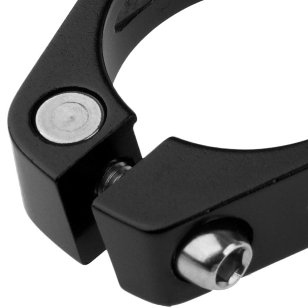 Buy Bike Seat Post Clamps Ultralight Lock Bicycle Seatposts Clip Black