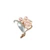 High-end and Light Luxury Pearl Flower Anti-glare Brooch, High-end and Light Luxury Personalized Sweater Pin