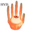 Warm LED Spooky Lamp Skeleton Hand Ghost Face Pumpkin/Scary Eyeball Night Light, Halloween Party Table Centerpiece for Home Decoration And