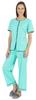 Inkmeso Top Pajama Set Women Solid Sleepwear Pj Loungewear 2 Piece Set