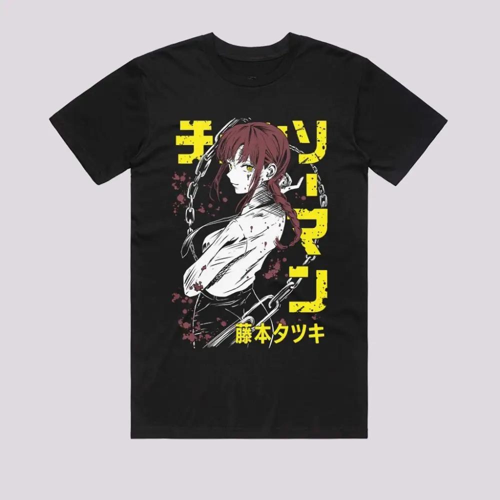 

Chainsaw Unisex Chainsaw Makima TShirt Highquality Streetwear Shortsleeved Tshirts for Both Unisex 2026 New Summer S