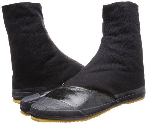 Moonstar Tabi Arbeitssocken für Herren und Damen, Praktisch und Leichtgewicht, 7-teilig Tabi A, Schwarz, Größe 27.0 cm, 2E