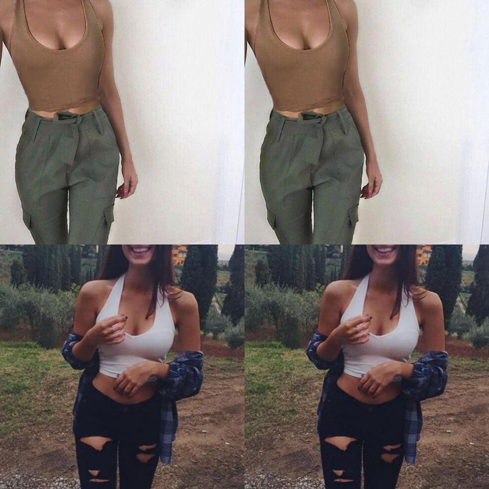 Premium Quality Women's Summer Crop Tops Sleeveless Casual Blouse For Effortless Style