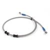 100cm/39" M10 Brake Oil Hose Line Banjo Fitting Stainless Steel End