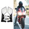 Motorcycle Shockproof Rear View Mirror Offering Clear Sightlines Increased Safety for Speed Enthusiasts Long Rides 2pcs