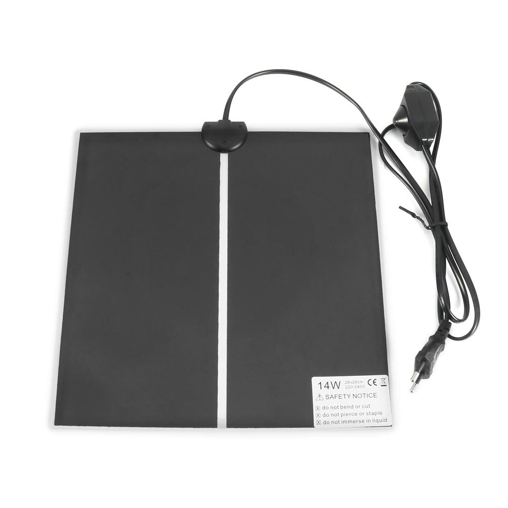 Încălzitor cald pentru animale de companie, pernă de încălzire pentru reptile, încălzitor cald pentru terarii, cu termostat și controler, ștecher UE