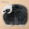 XY Long-Haired Lamb Wool Winter Car Seat Cushion - Warm, Simple Interior Accessory
