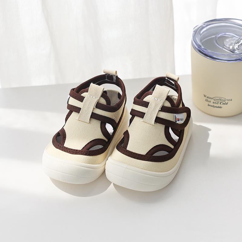 

Boys Girls Canvas Shoes Summer Child Casual Sandals Infant Toddler Shoes Kids Sandals Comfortable Soft Sole Student Shoes 21