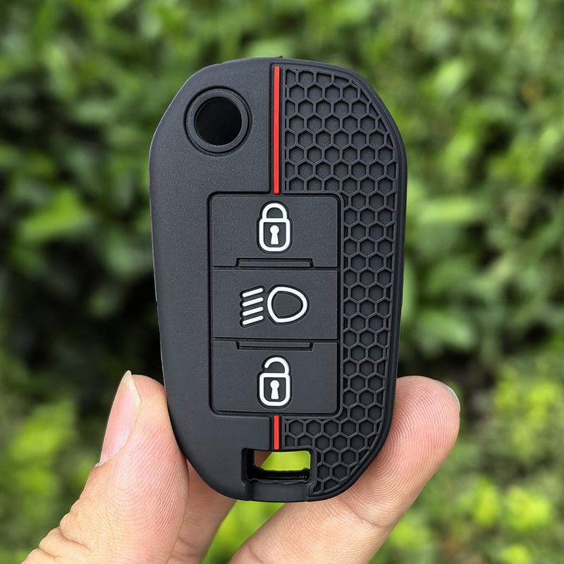

New Car Flip Key Case Cover Shell For Peugeot 208 3008 308 508 408 2008 307 4008 For Citroen C4 C3 C6 CACTUS C8 Accessories