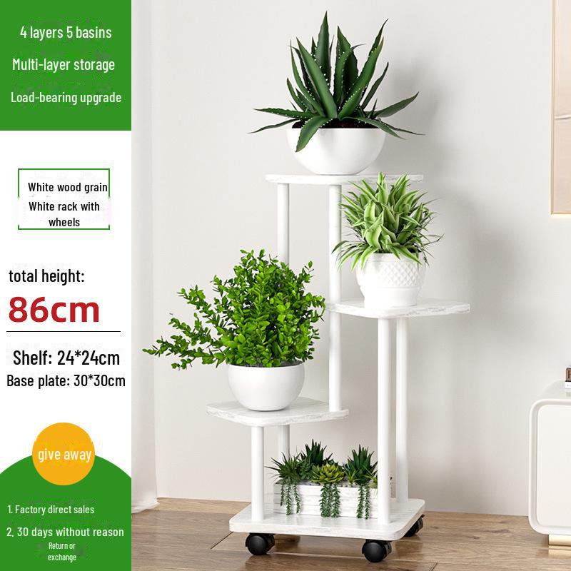 Cross-Border Multi-Layer Indoor Flower Rack for Living Room or Balcony