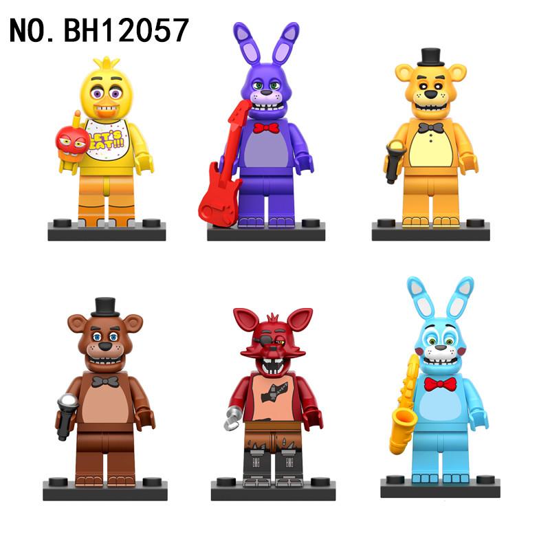 Five Nights At Freddys Toy Building Blocks Scene Set With Mini Figures For Creative Play And Collectible Collection
