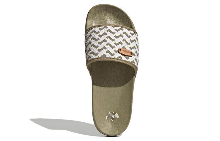 adidas Originals Adilette Lite Slides 'Olive Strata White' Women's FZ5592