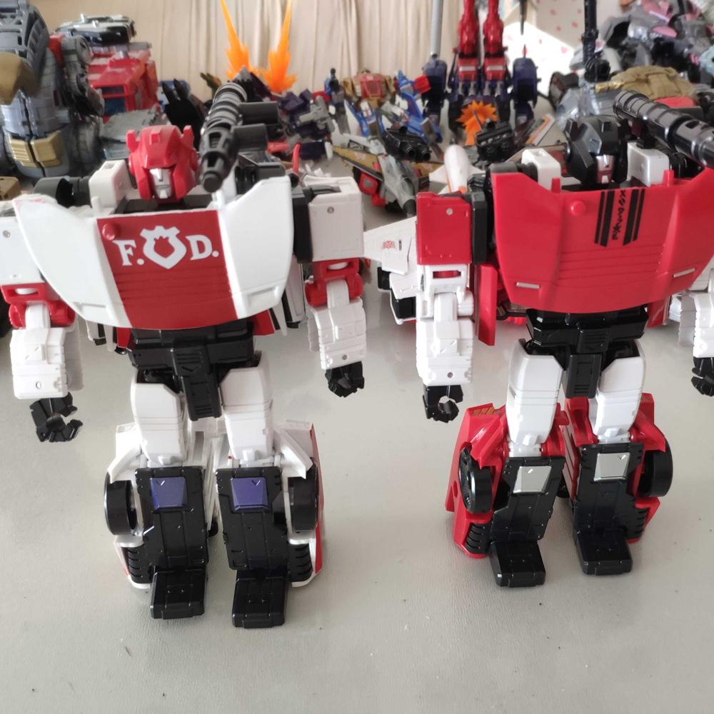 AOYI BMB Car Transformation Toys Sideswipe Red Alert SS78 Hound H6002-9 TB07 Autobot Action Figure Deformation Robot Anime Model