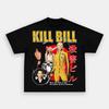 Kill Bill The Bride Vintage Film Grafisch T-shirt Mannen Vrouwen Casual Katoen Streetwear Fans Top