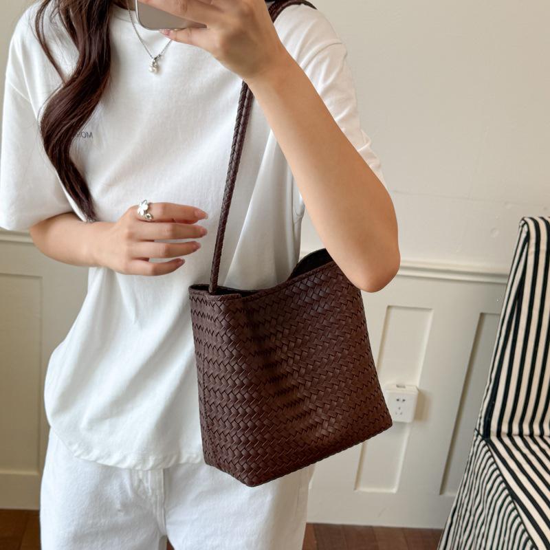 Women's 2026 Summer Trendy Woven Underarm Dumpling Crossbody Tote Bag