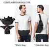 Multi- Waist Pack Fanny Packs for Men Nylon Shoulder Hiking Mobile Phone Bag Sports High-capacity Waist Bag