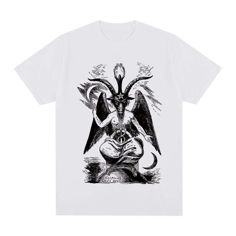 baphomet behemoth Vintage tshirt Satanic Devil Cool Breathable Graphic Cotton Unisex T shirt New TEE TSHIRT Womens tops