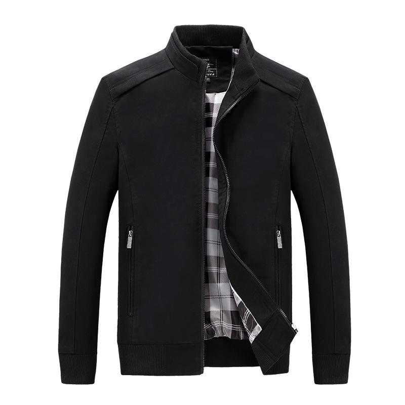 Men's Jacket Men's Spring and Autumn Cotton Jacket Casual Jacket Slim Jacket
