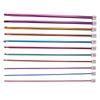 Häkelnadeln 2,0 mm - 8,0 mm Mehrfarbiges Aluminium Afghanistan Häkelnadel-Set für Anfänger Strickliebhaber