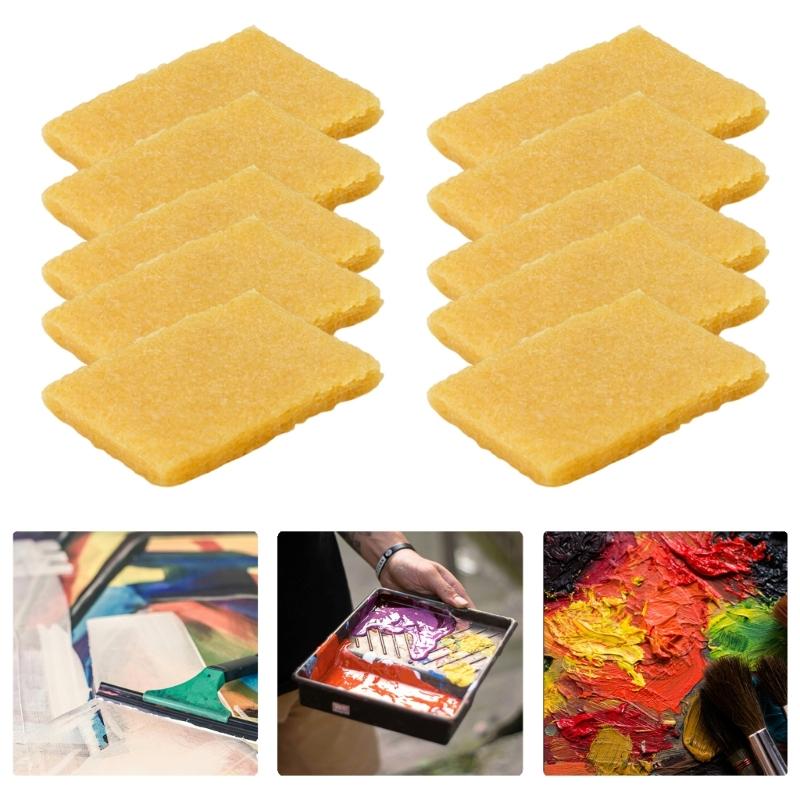 10x Rubber Cement Eraser Glue Residues Pick-Up Eraser Cleaning Eraser Residues Eraser for Removing Adhesive and Residues