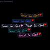 {MX} Trust In God Car Review Mirror Decals Cute Color Vinyl Decoration Stickers Christian Religious Faith Review Mirror Decal