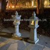 Large Japanese Zen Stone Pagoda Garden Lantern