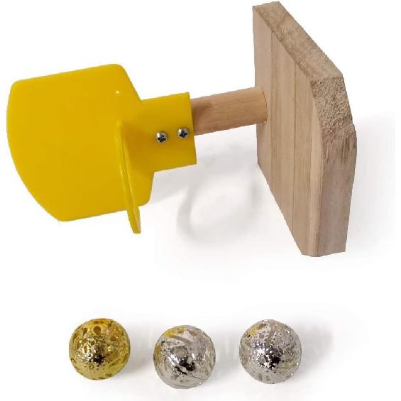 

Litewoo Bird Toys Basketball Training for Parrot Parakeet Cockatiel Conure Cockatoo African Grey Macaw Eclectus Lovebird Budgie Finch Canary Cage