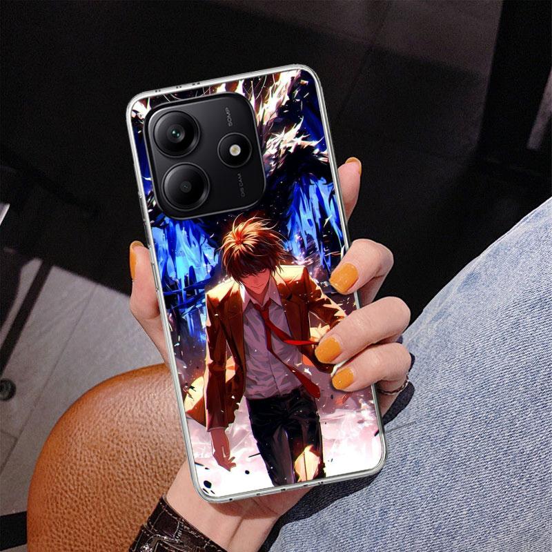 N-Note D-Death Anime Ryuk Phone Case For Xiaomi Redmi Note 15 14 13 12S 12 11 Pro Plus 14S 11S 11E 10 10S 11T 5G Personalized Co