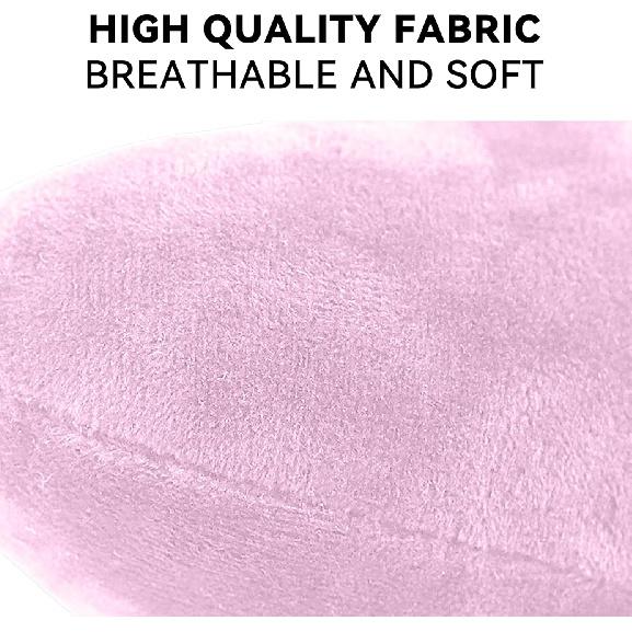 Car Headrest Pillow, Soft Comfortable Memory Foam Automotive Neck Pillow Cushion For Neck Pain Pressure Relief, Universal Fit (Pink)