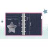 Travel Notebook Retro Notebook Colorful Page Binder Notebook Sweet Clovers Notebook Office School Supplies for Students