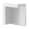 Magnetic Suction Stand Refrigerator Magnetic Phone Holder Home Use White Decorative Phone Mount Secure Attachment