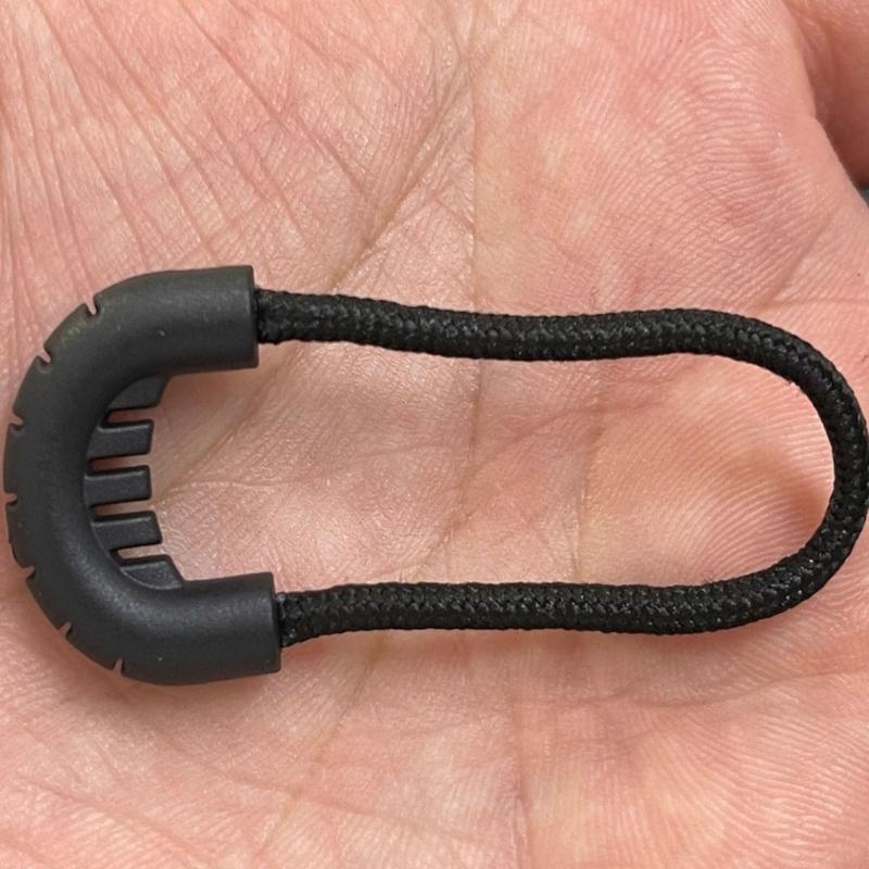 10Pcs Outdoor Backpack Zippers Head Bag Flexible Zippers Puller Light Weight Zippers Head Bag Part Accessories Enduring