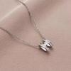 Korean Internet celebrity necklace 2026 new trendy H letter ins collarbone chain light luxury niche design neck chain women