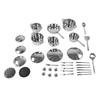 Kitchen Cookware Set Stainless Steel Pot and Pan Cooking Cookware and Utensil Set for Home